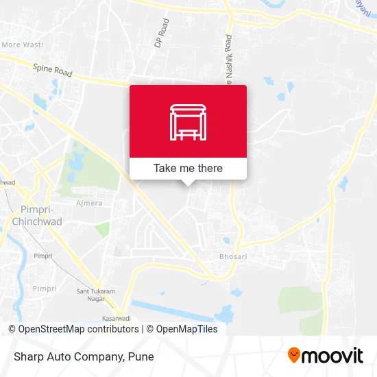 Sharp Auto Company map