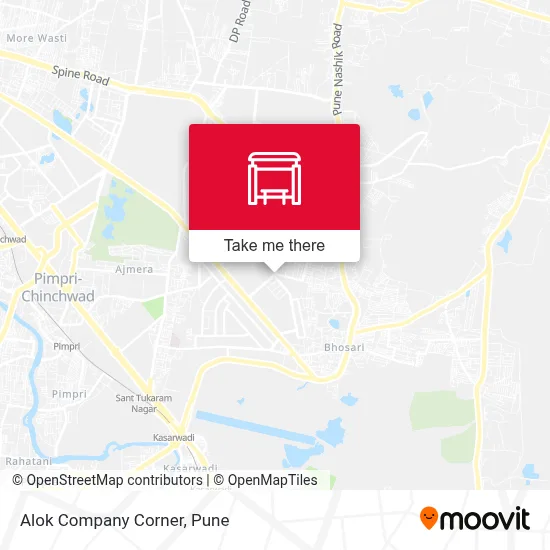Alok Company Corner map