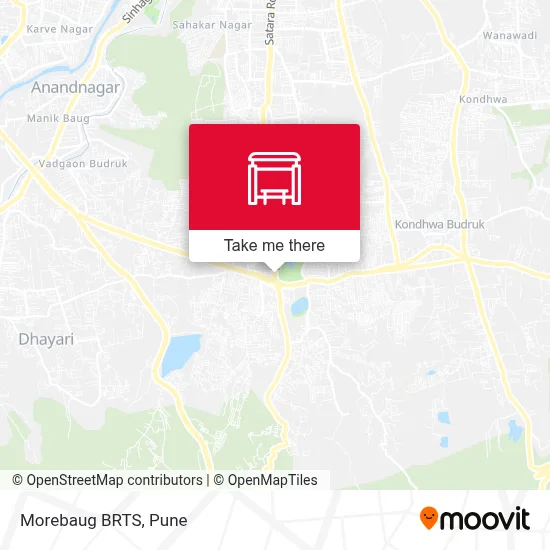 Morebaug BRTS map
