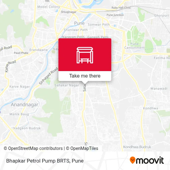 Bhapkar Petrol Pump BRTS map