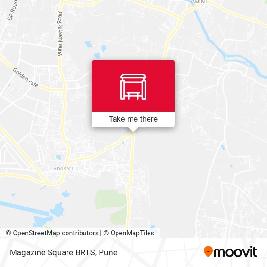 Magazine Chowk BRTS map