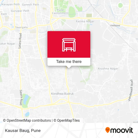 Kausar Baug map