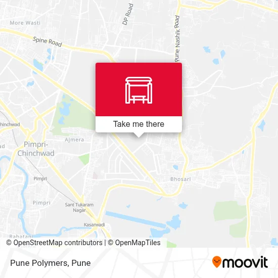 Pune Polymers map