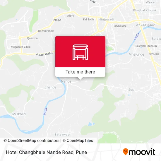 Hotel Changbhale Nande Road map