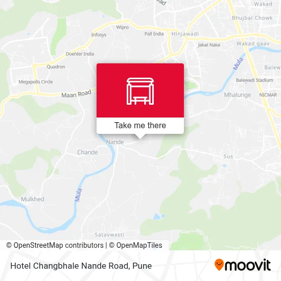 Hotel Changbhale Nande Road map