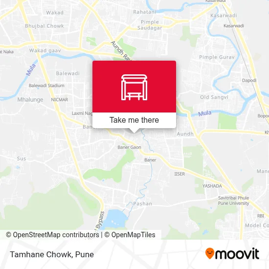 Tamhane Chowk map