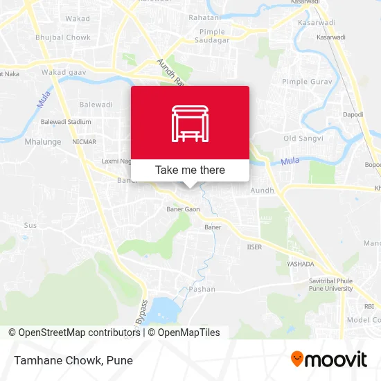 Tamhane Chowk map