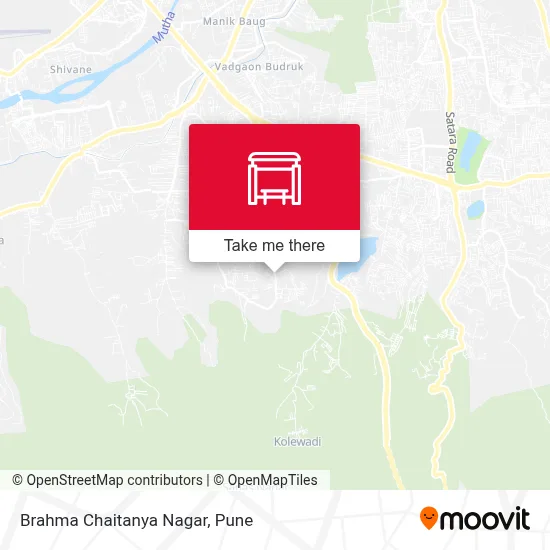 Brahma Chaitanya Nagar map
