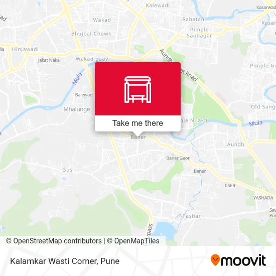 Kalamkar Wasti Corner map