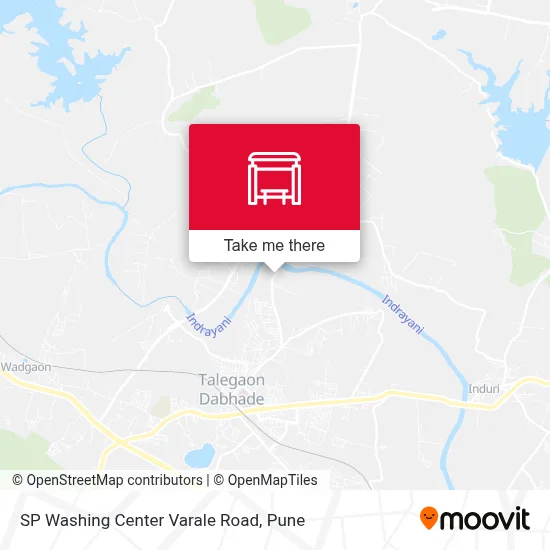 SP Washing Center Varale Road map