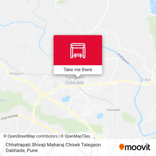Chhatrapati Shivaji Maharaj Chowk Talegaon Dabhade map