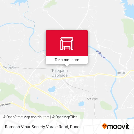 Ramesh Vihar Society Varale Road map