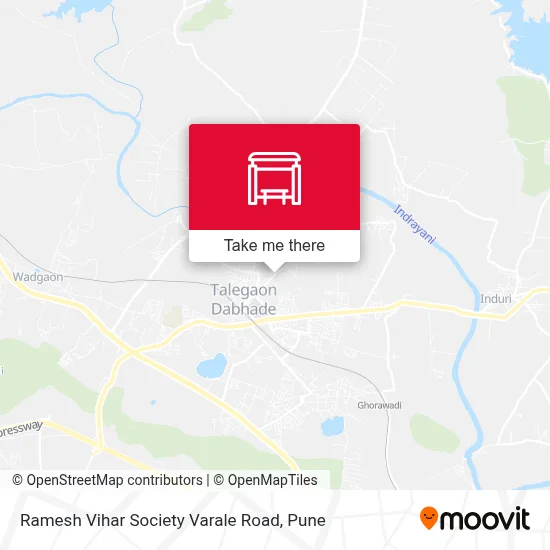 Ramesh Vihar Society Varale Road map