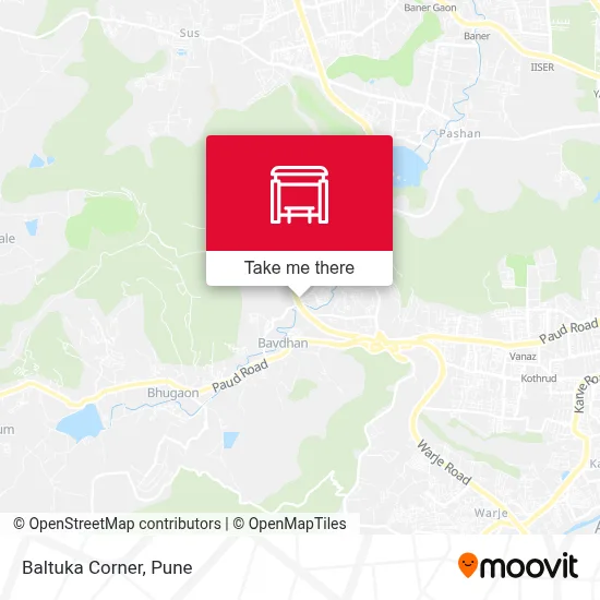 Baltuka Corner map