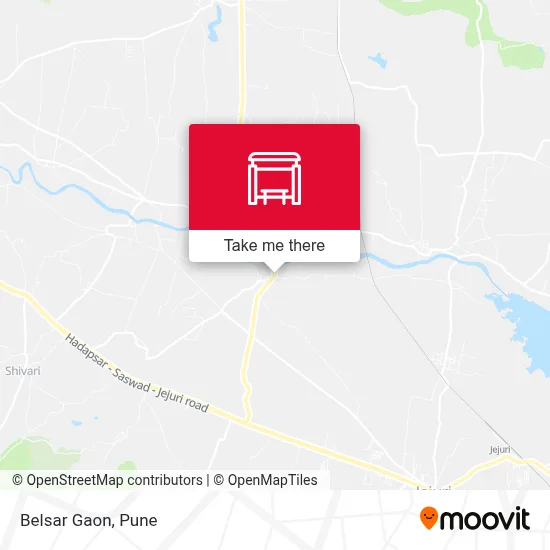 Belsar Gaon map