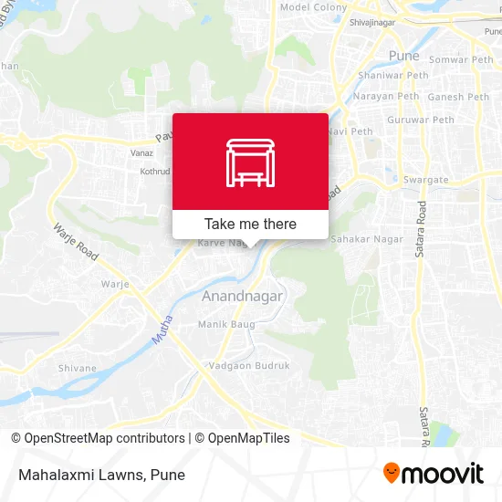 Mahalaxmi Lawns map
