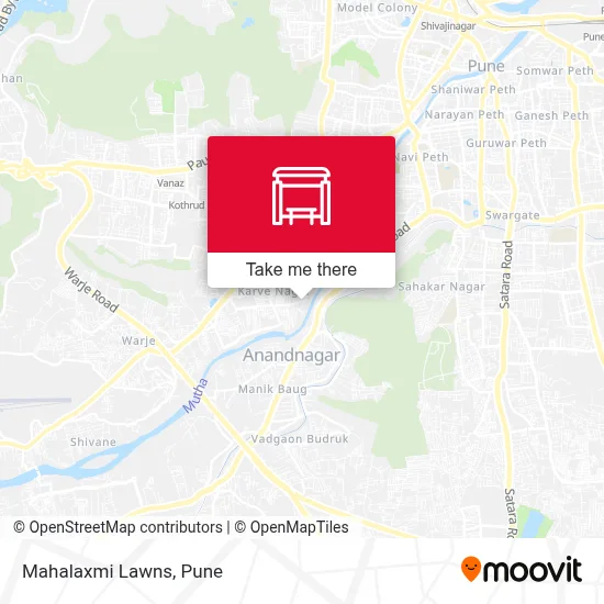 Mahalaxmi Lawns map