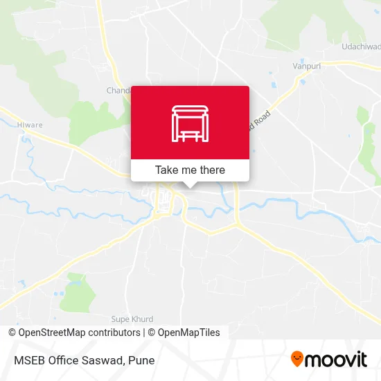 MSEB Office Saswad map