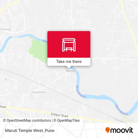 Maruti Mandir Wes map