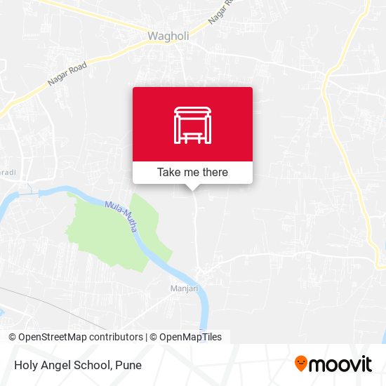 Holy Angel School map