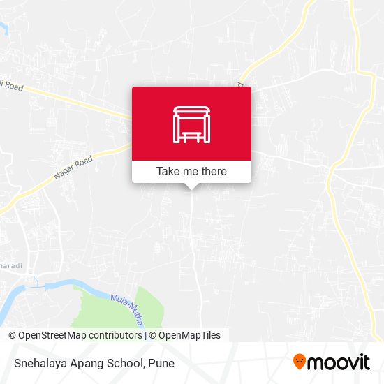 Snehalaya Apang School map