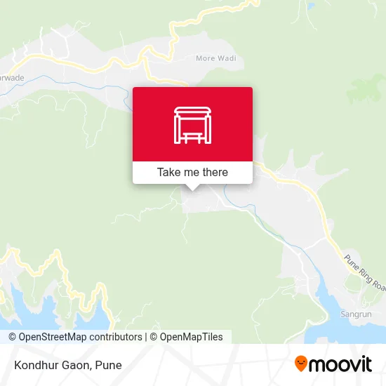 Kondhur Gaon map