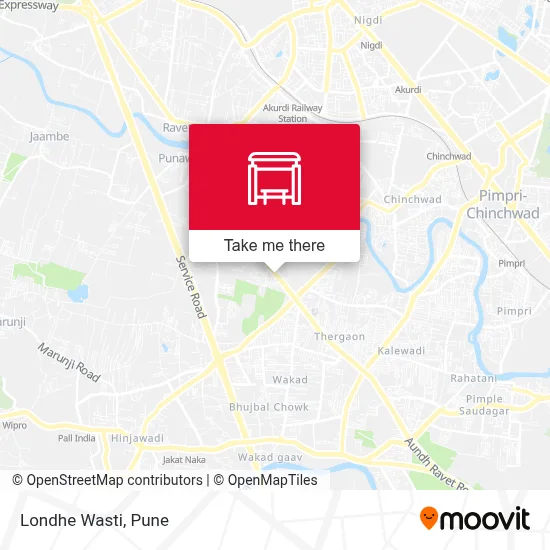 Londhe Wasti map