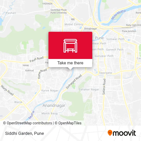 Siddhi Garden map