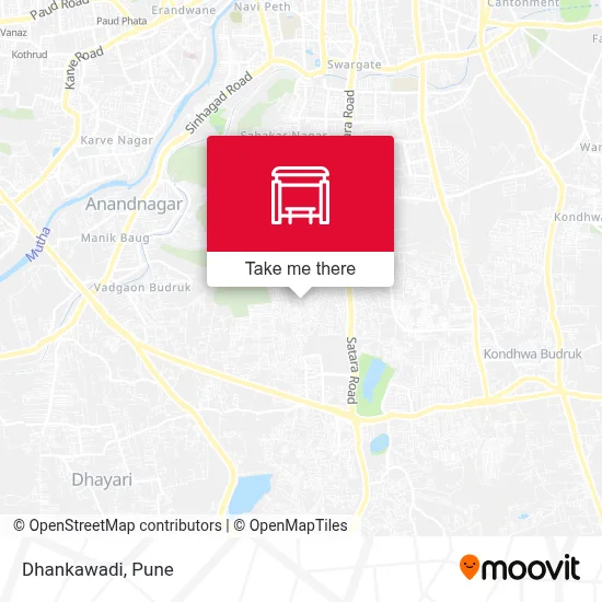 Dhankawadi map