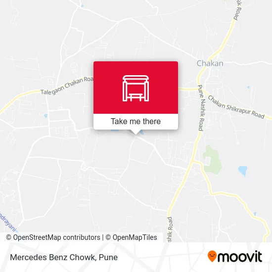 Mercedes Benz Chowk map