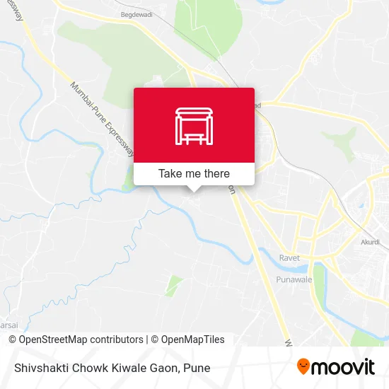 Shivshakti Chowk Kiwale Gaon map