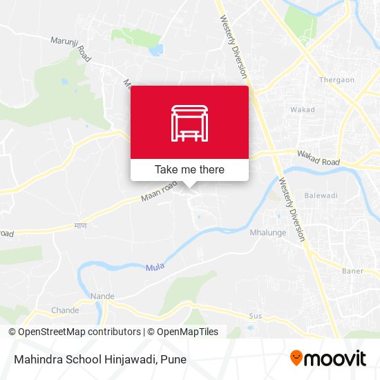 Mahindra School Hinjawadi map