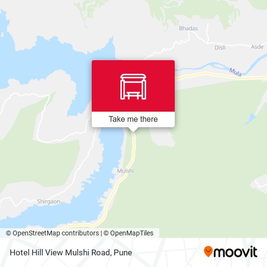 Hotel Hill View Mulshi Road map