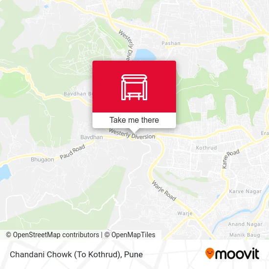 Chandani Chowk (To Kothrud) map
