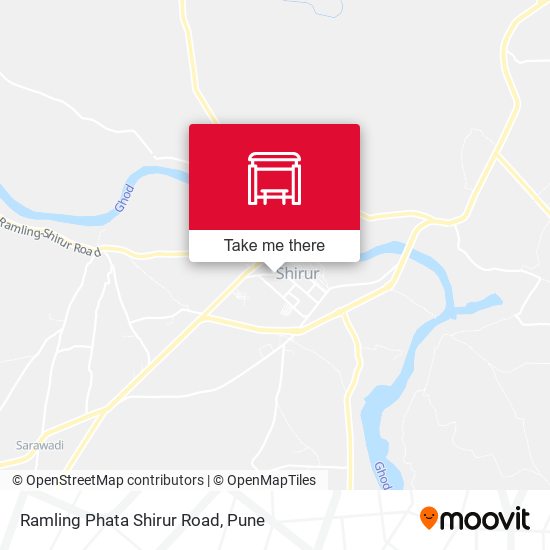 Ramling Phata Shirur Road map