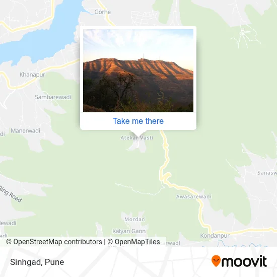 Sinhgad map