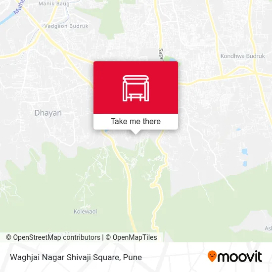 Waghjai Nagar Shivaji Chowk map