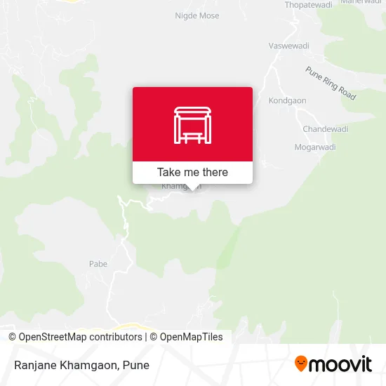 Ranjane Khamgaon map