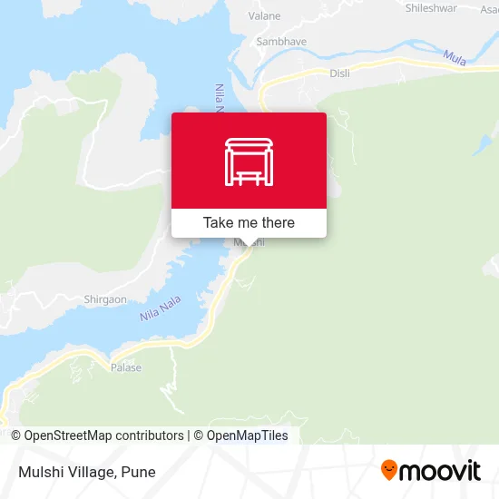 Mulshi Gaon map