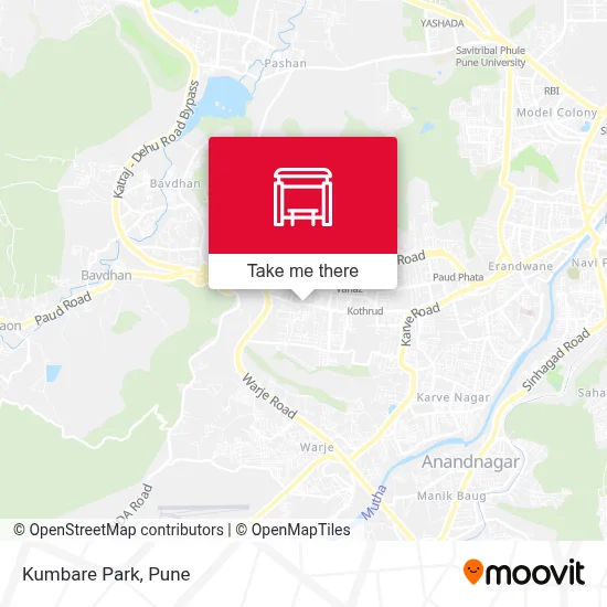 Kumbare Park map