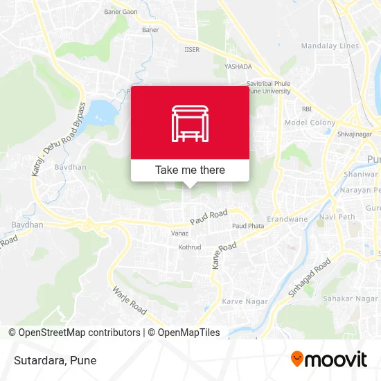 Sutardara map