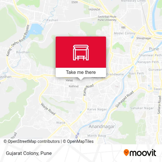 Gujarat Colony map