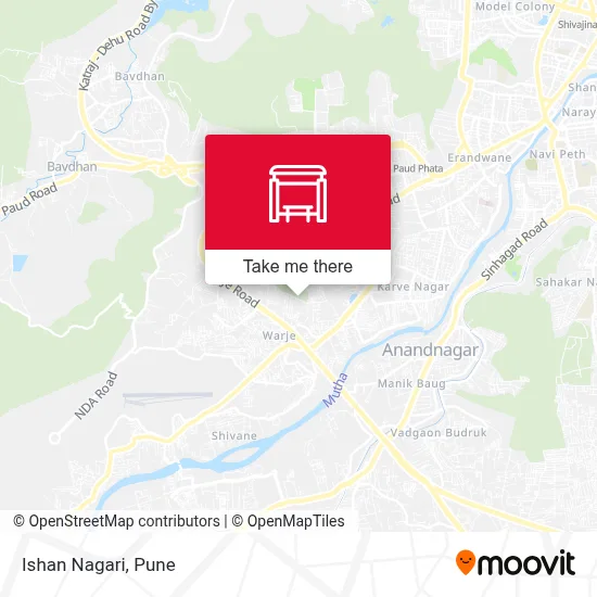 Ishan Nagari map