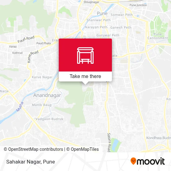 Sahakar Nagar map