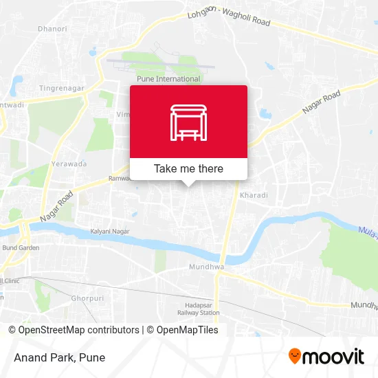 Anand Park map
