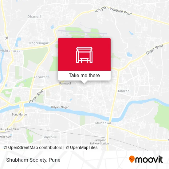 Shubham Society map