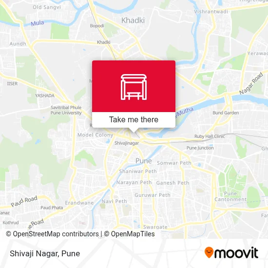 Shivaji Nagar map