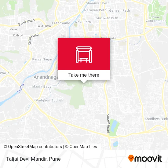 Taljai Devi Mandir map