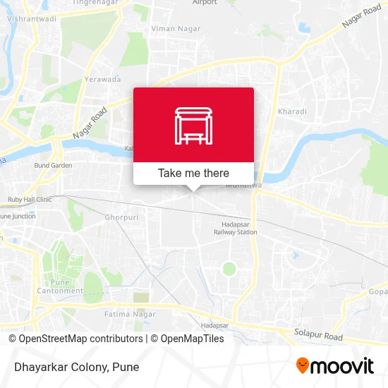 Dhayarkar Colony map