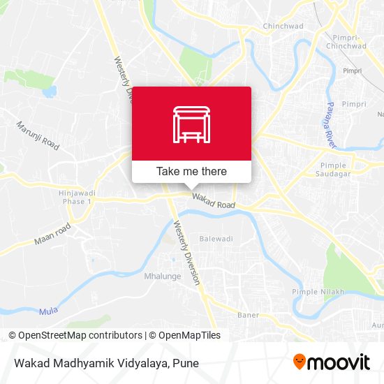 Wakad Madhyamik Vidyalaya map